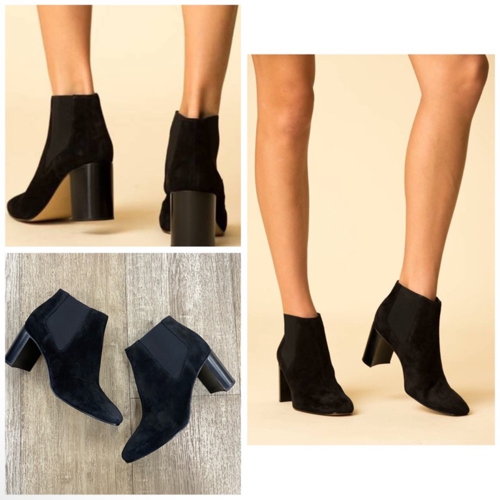 rag & bone Aslen bootie in Black Suede 5
